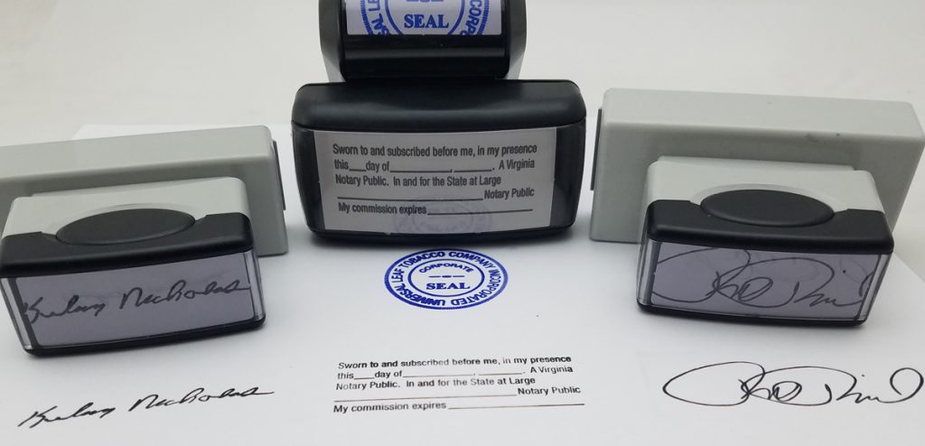 Custom Made Stamps